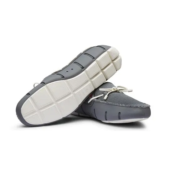 Braided Lace Loafer - Basalt Grey