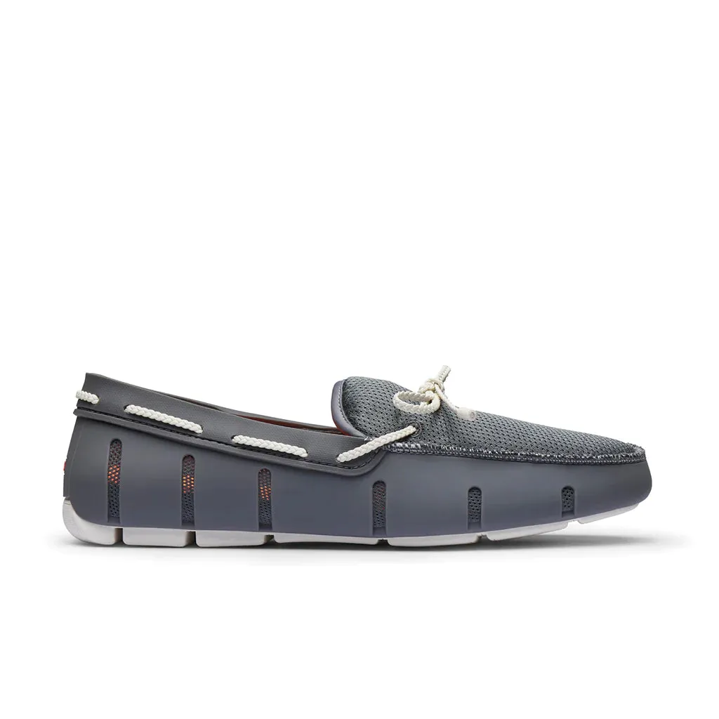 Braided Lace Loafer - Basalt Grey