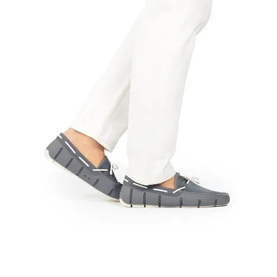 Braided Lace Loafer - Basalt Grey