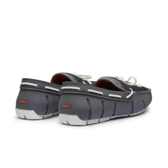 Braided Lace Loafer - Basalt Grey