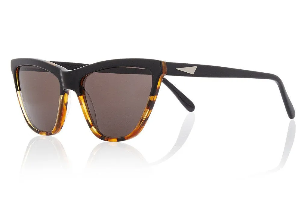 CAIRO Sunglasses | Black & Amber Tortoiseshell