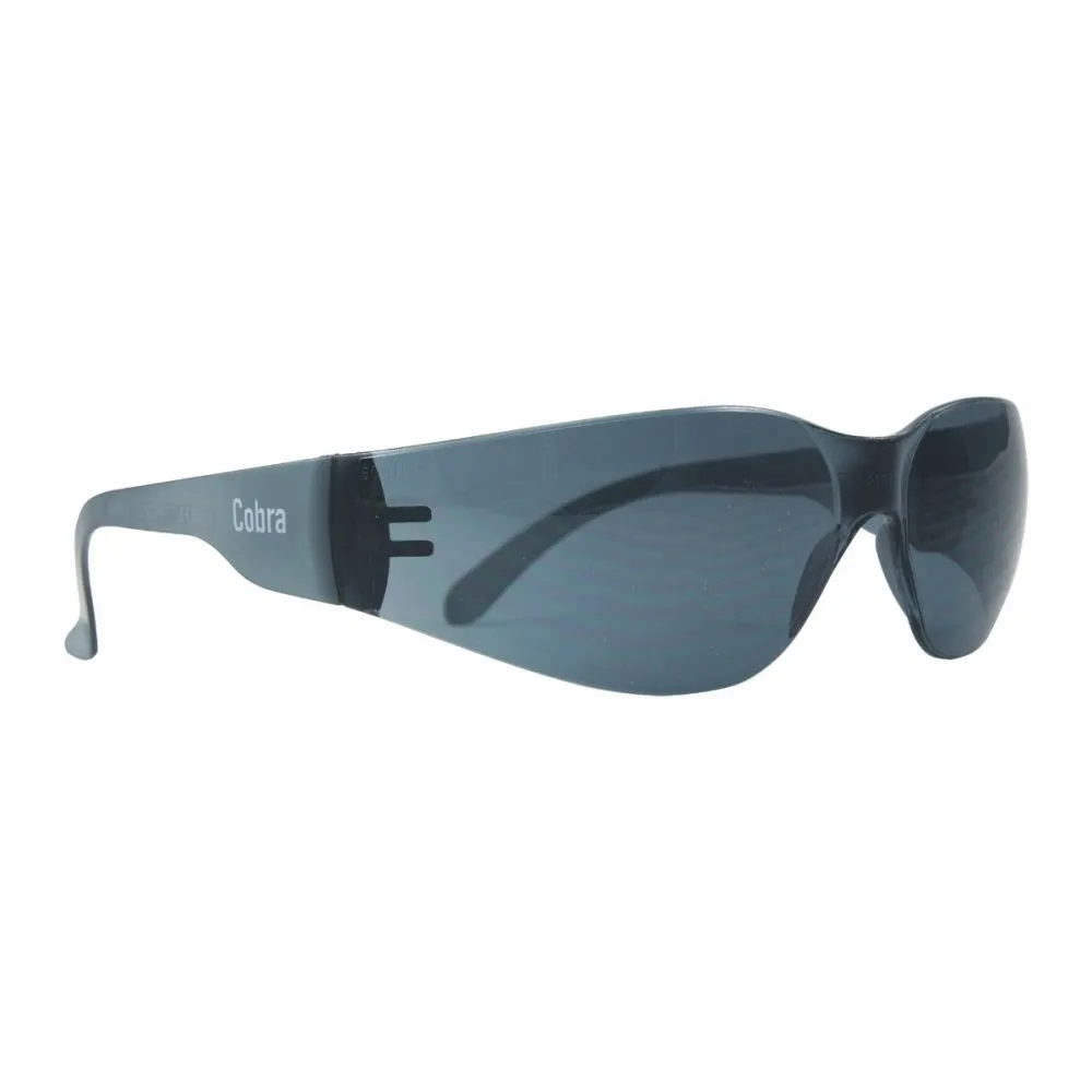 Cobra Lightweight Smoke Safety Glasses