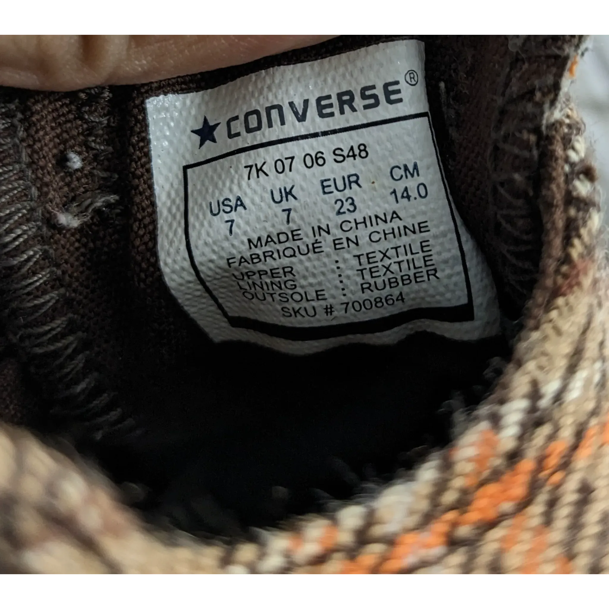 Converse Brown Sneakers Kids