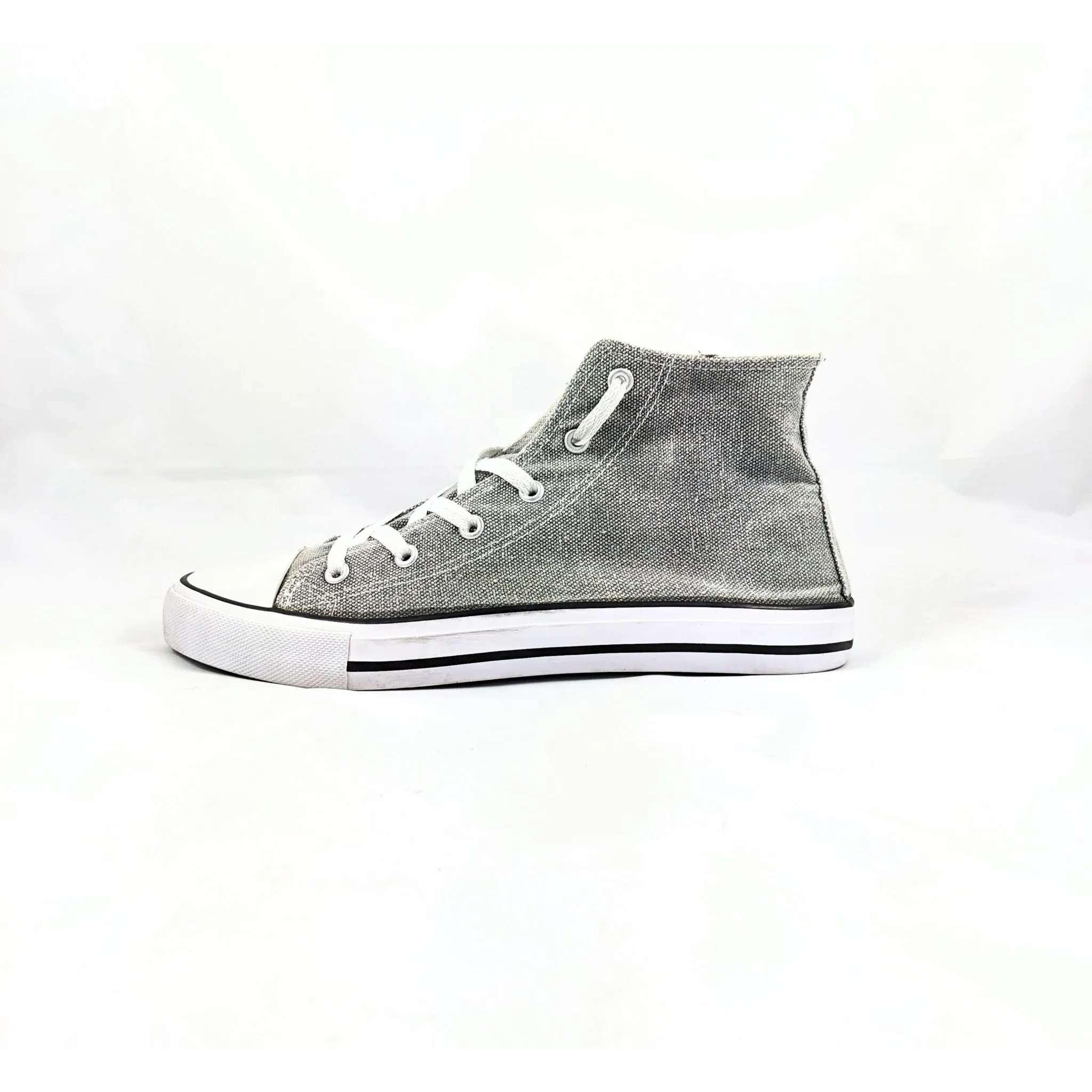 Gray Hightop Sneakers Premium C
