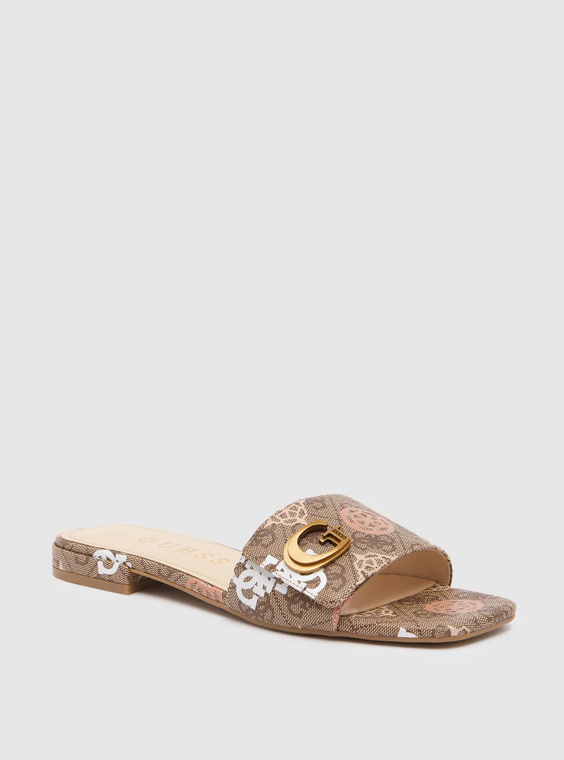 Light Brown Logo Toco Sandals