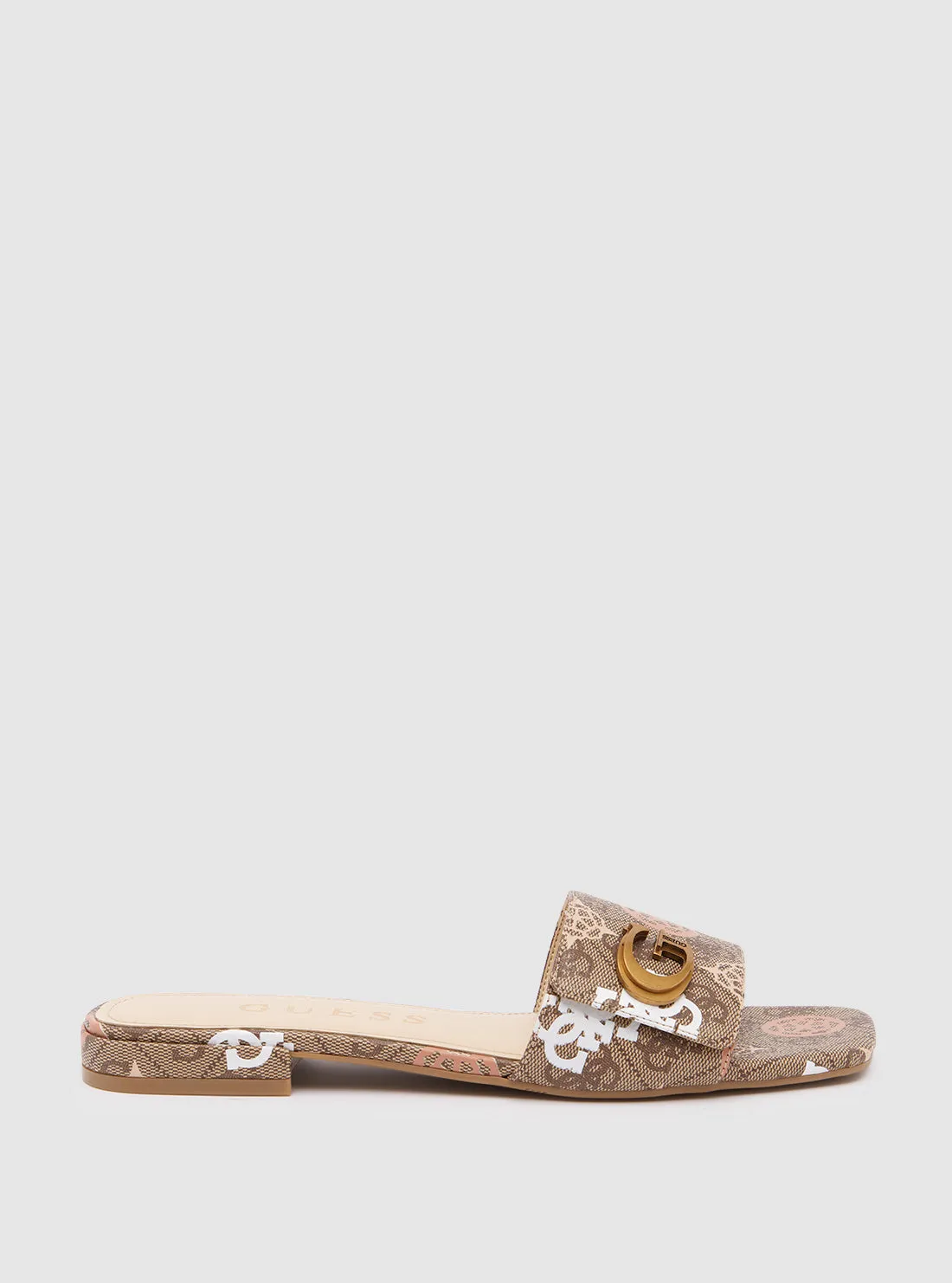 Light Brown Logo Toco Sandals