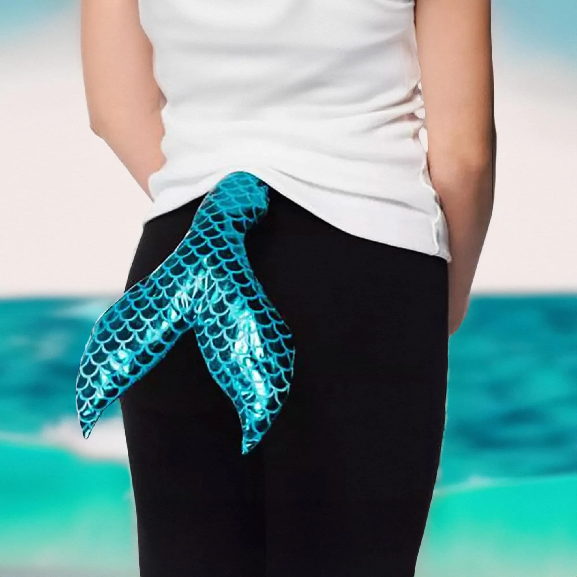 Mermaid Tail 12" Child Clip-On Costume Accessory