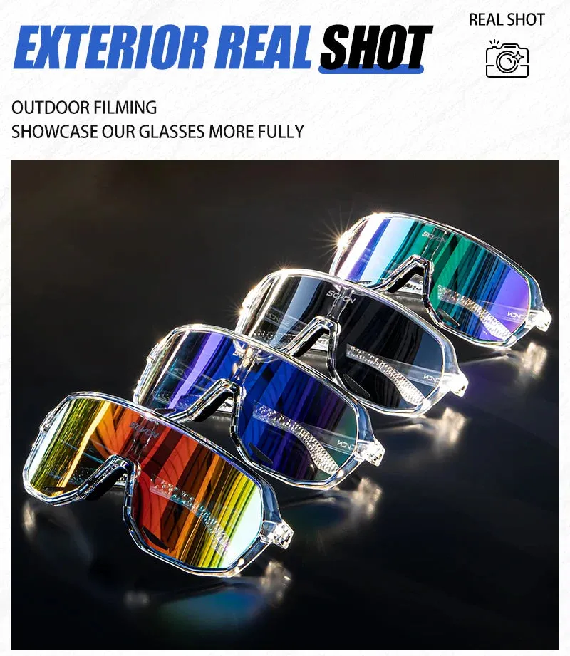 SCVCN oversized hot Cycling Sunglasses UV400 Goggles