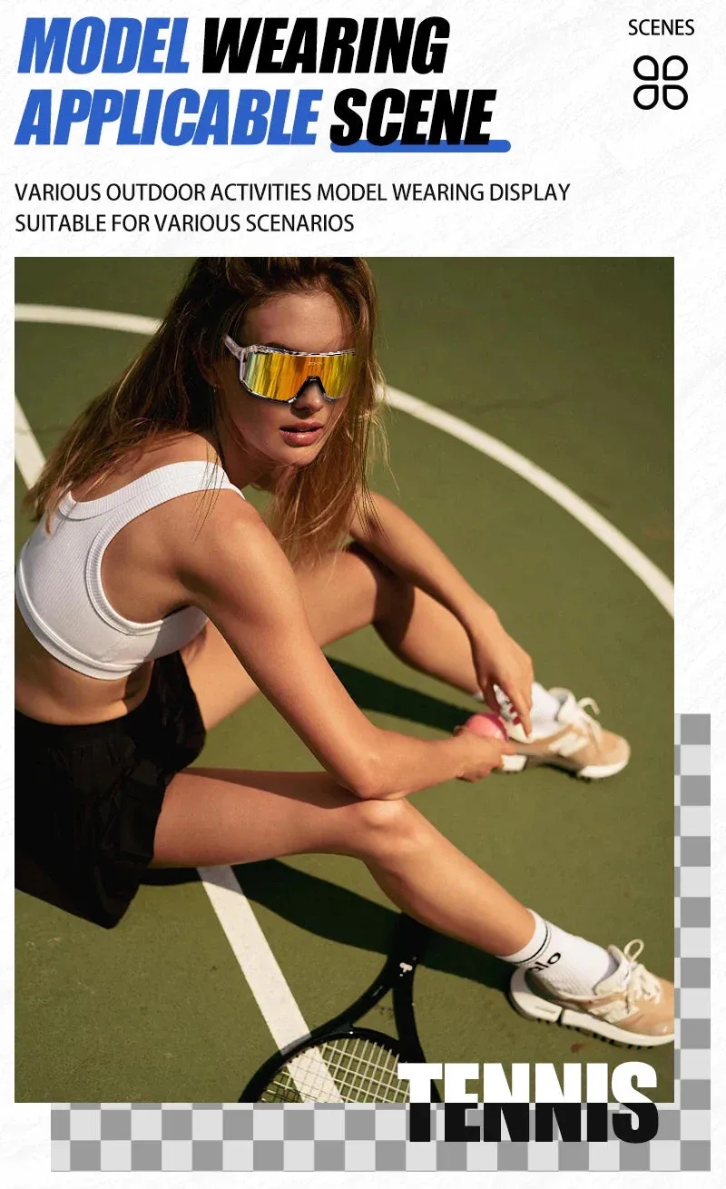 SCVCN oversized hot Cycling Sunglasses UV400 Goggles