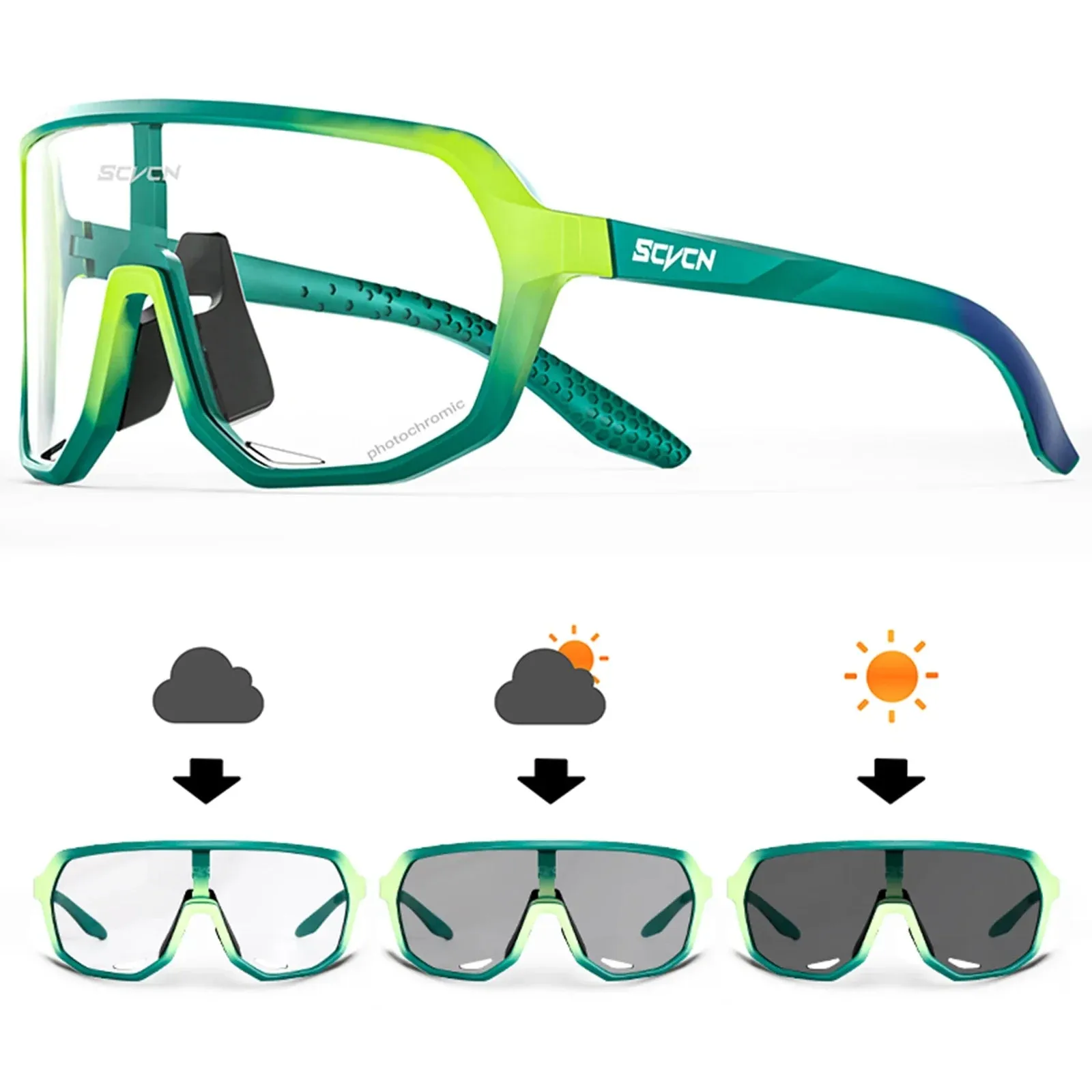 SCVCN oversized hot Cycling Sunglasses UV400 Goggles