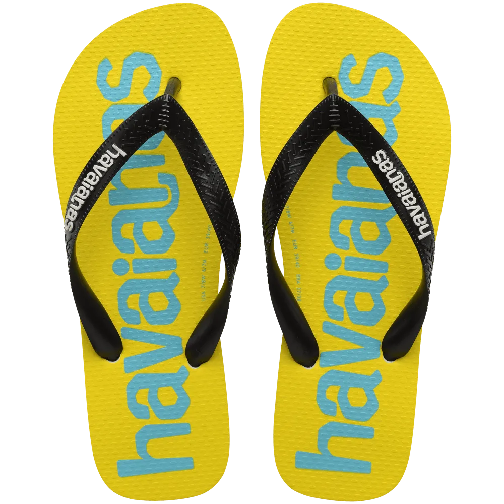 Top Logomania 2 Flip Flops