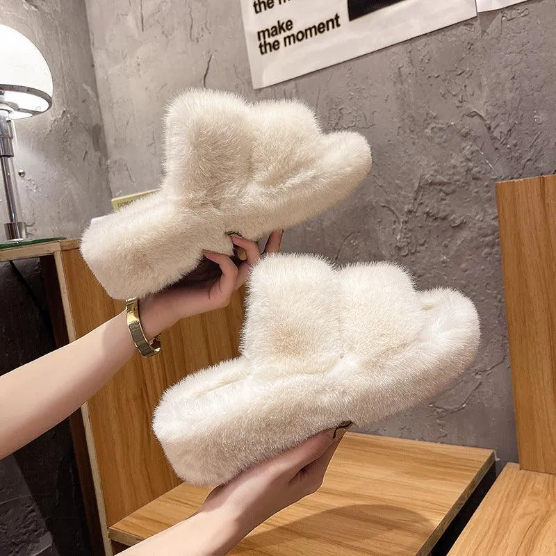 Women Wool Slippers