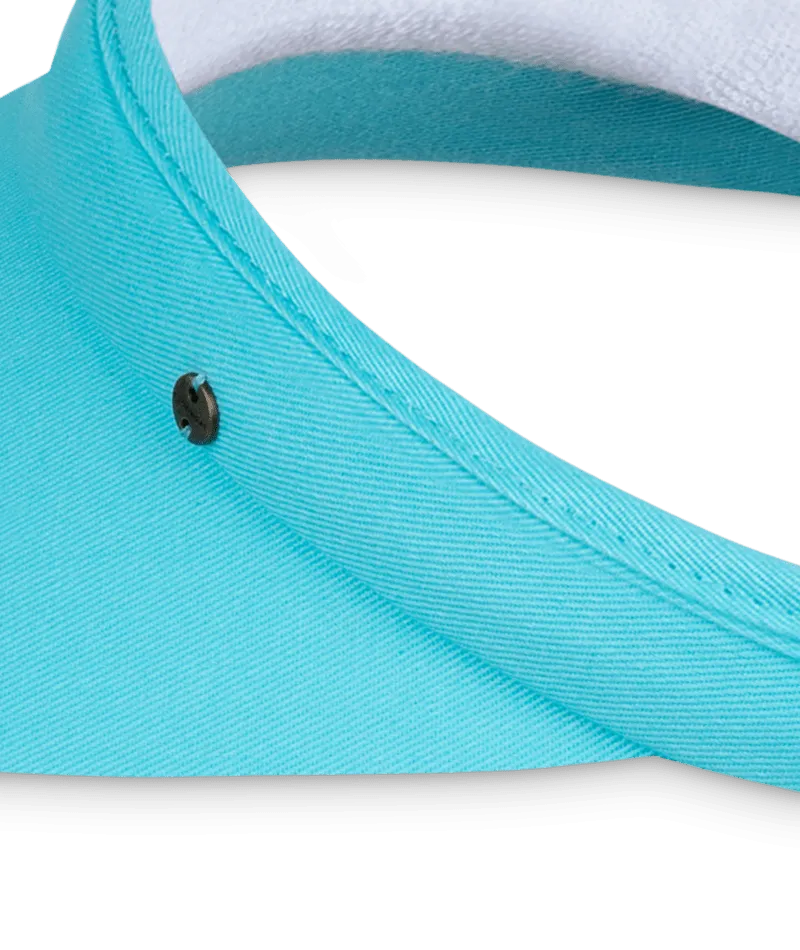 Women's Roll Up Visor - Ellen (Blue)